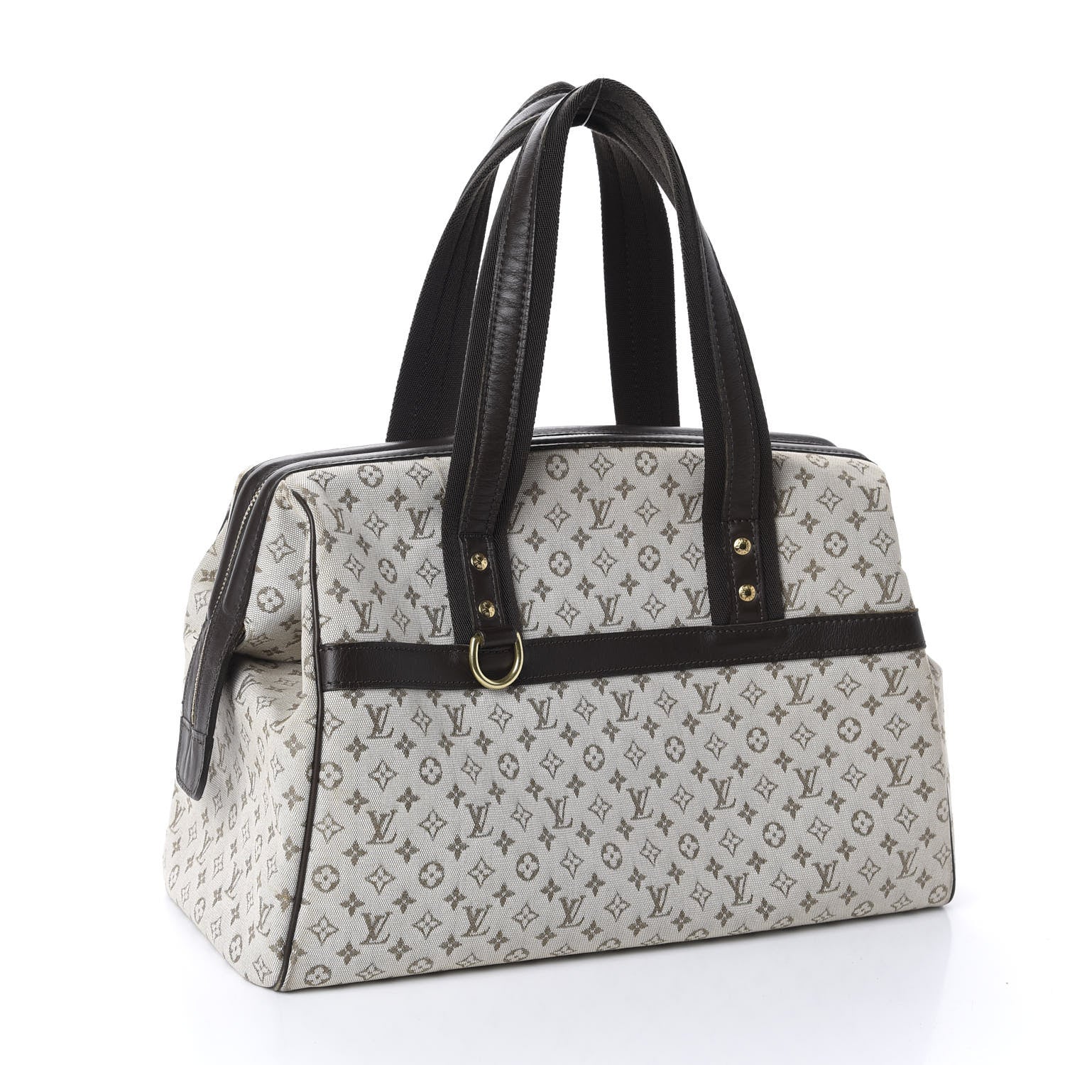 Louis Vuitton Mini Monogram Josephine GM Light Kaki 3 of 11