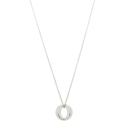 Tiffany Sterling Silver Elsa Peretti Sevillana Pendant Necklace 1 of 7