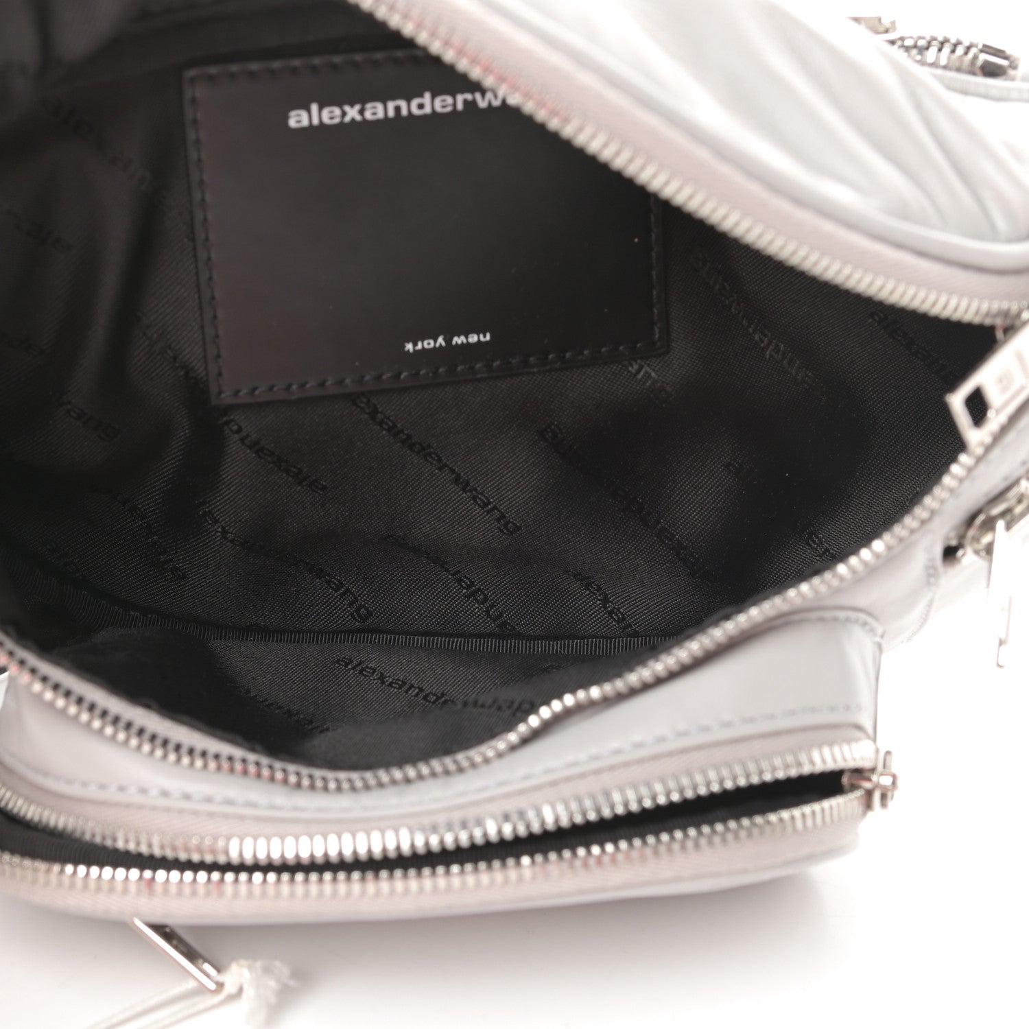 Alexander Wang Lambskin Attica Belt Bag Dove 6 of 12