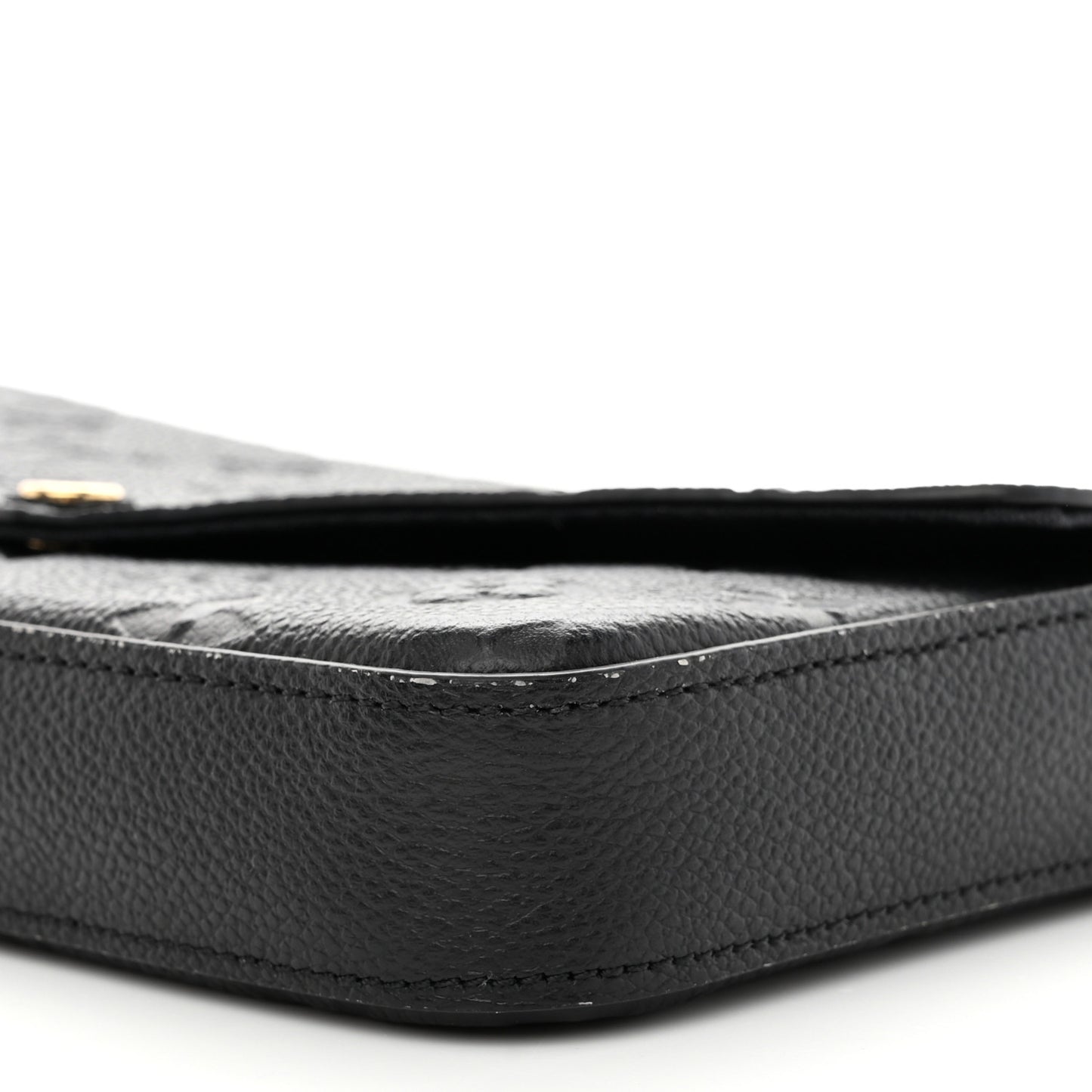 Empreinte Pochette Felicie Chain Wallet Black