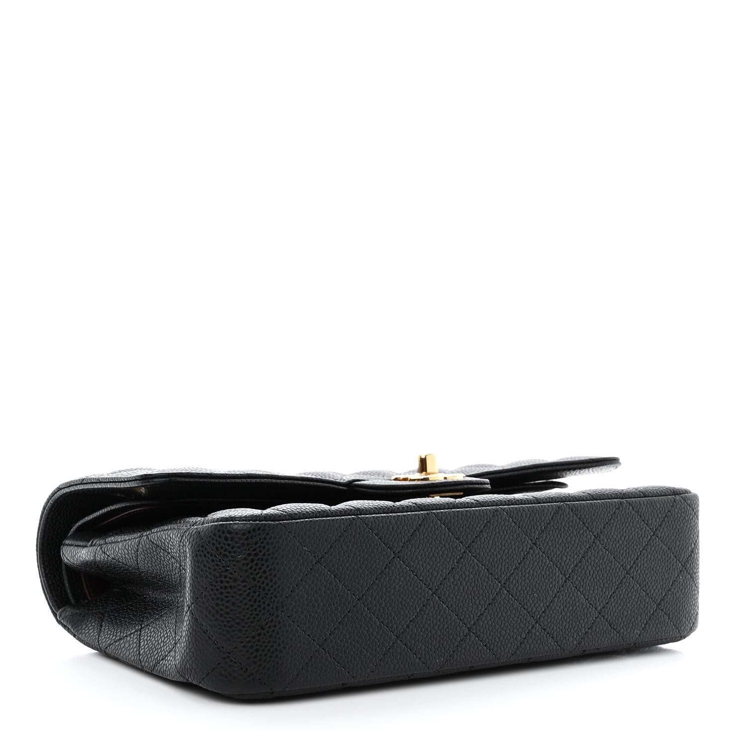 Chanel Caviar Quilted Medium Double Flap Black 4 of 11