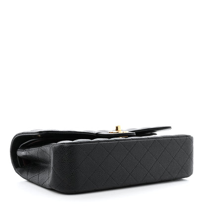 Chanel Caviar Quilted Medium Double Flap Black 4 of 11