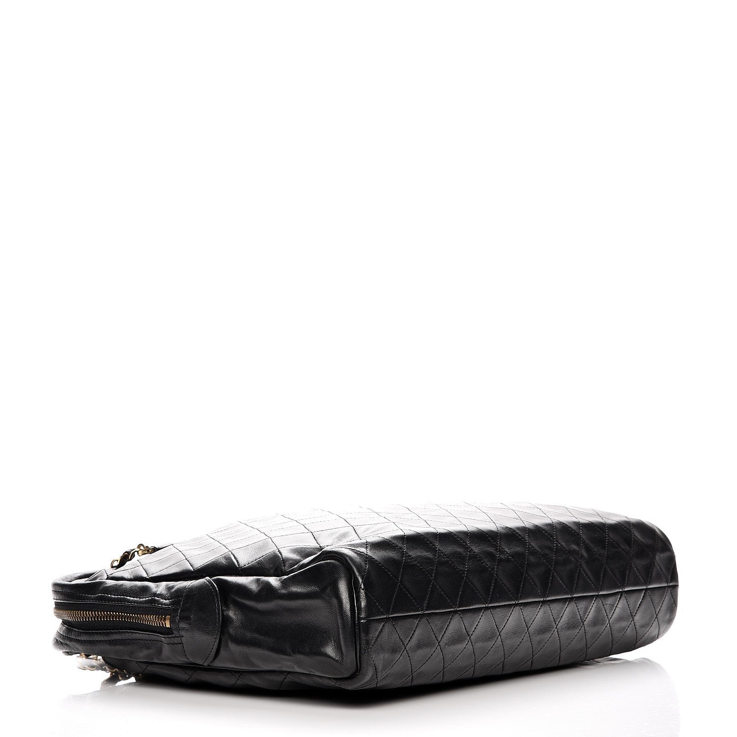 Chanel Lambskin Quilted Shoulder Bag Black 4 of 14