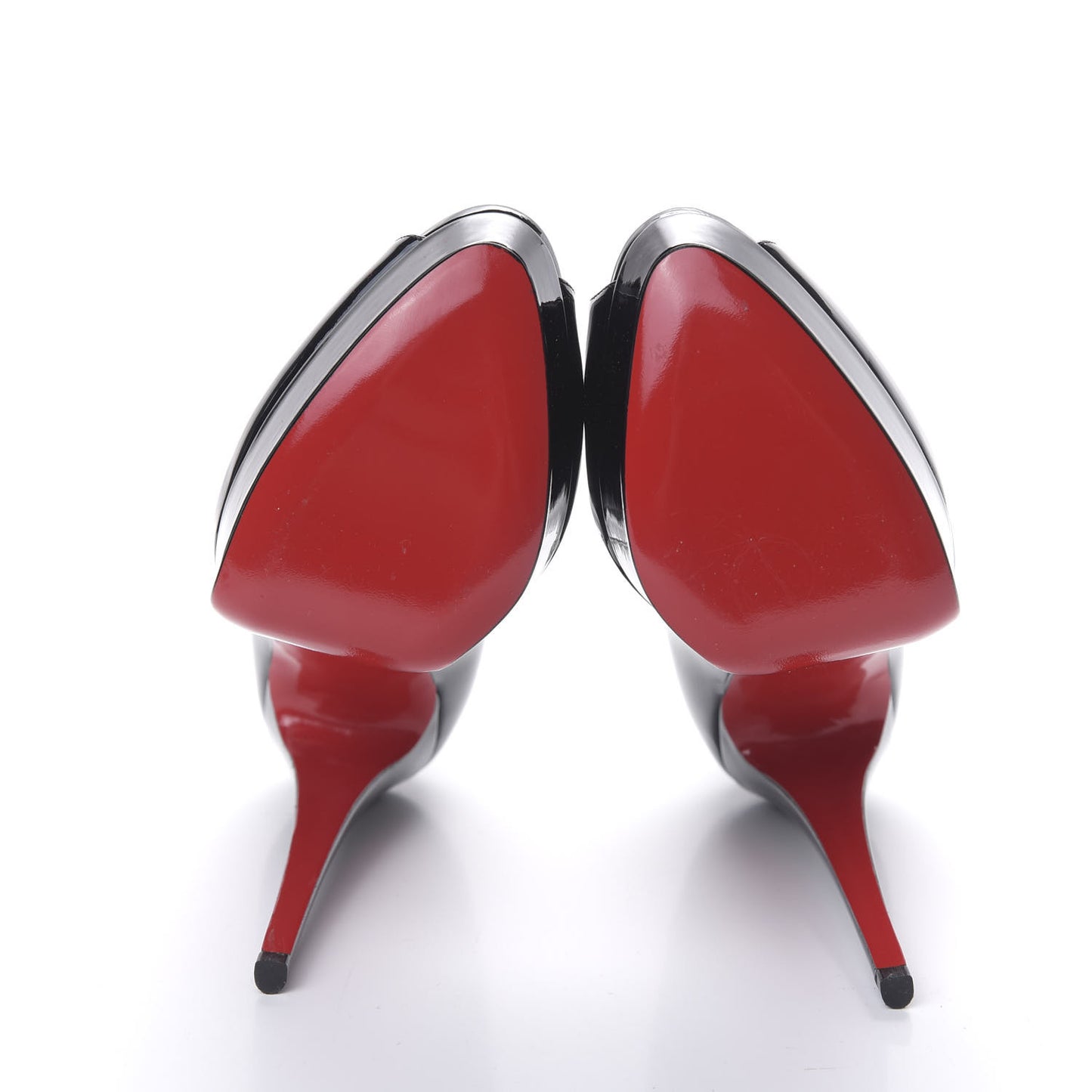 Patent Lady Peep 150 Pumps 38 Black