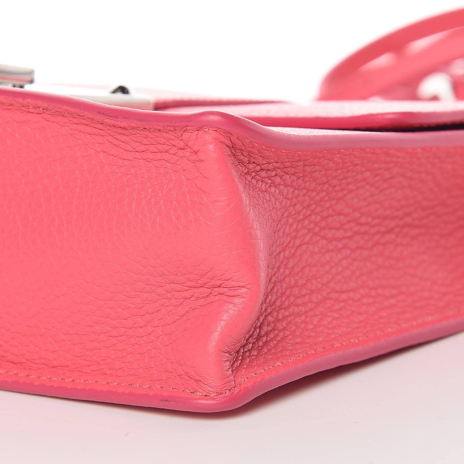 Jimmy Choo Soft Grainy Goatskin Rebel Crossbody Pink 8 of 8