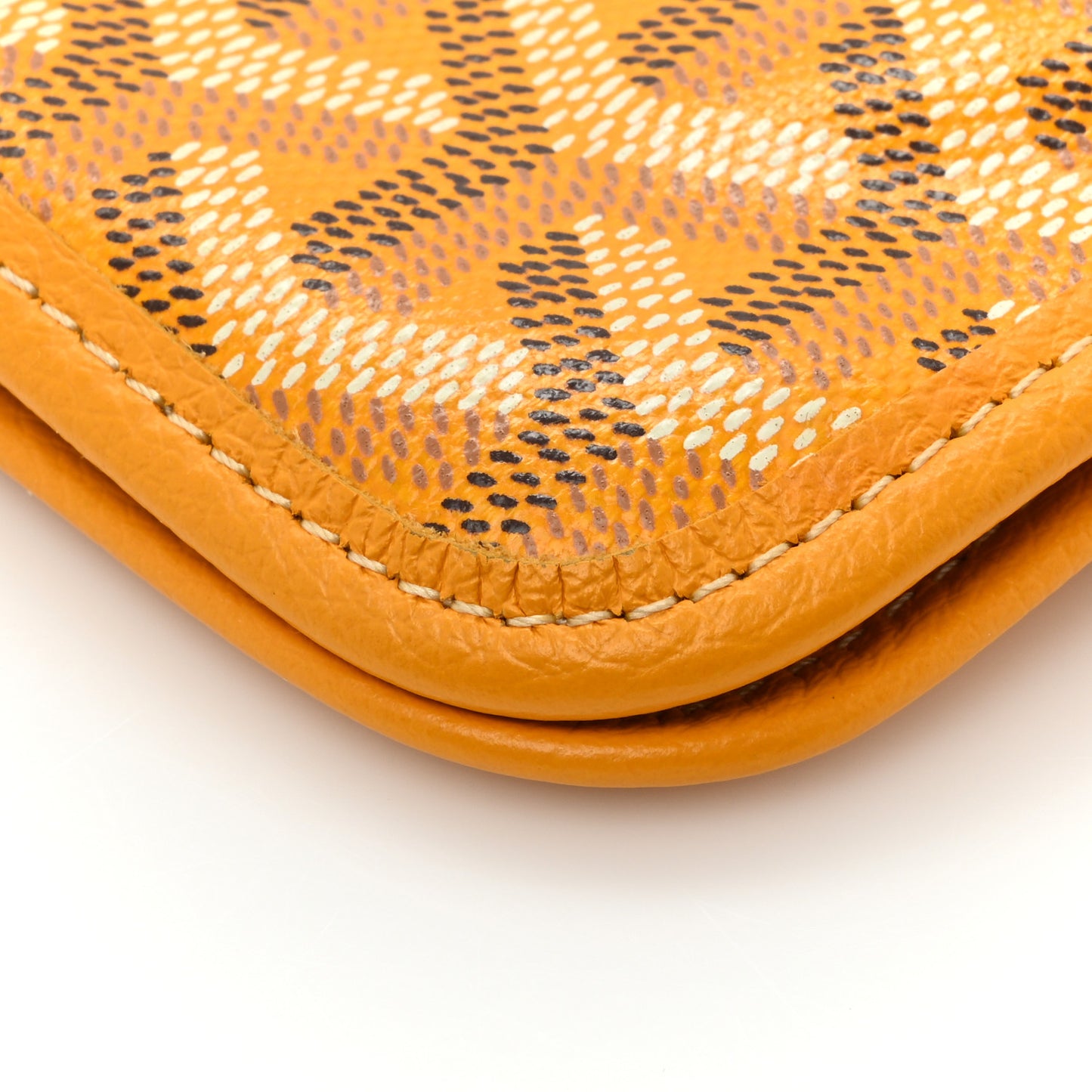 Goyardine Plumet Wallet Clutch Yellow