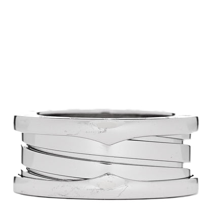 Bulgari 18K White Gold B.Zero1 Three-Band Ring 51 5.75 3 of 6