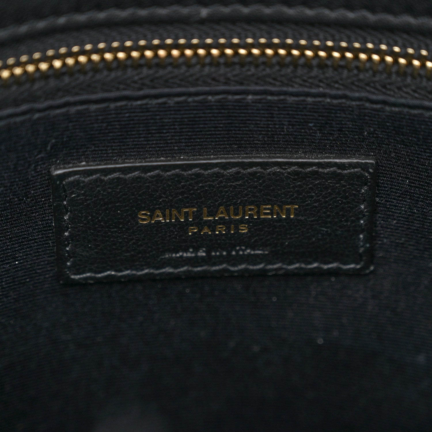 Saint Laurent Raffia Calfskin Monogram Medium Niki Chain Satchel Black 7 of 11