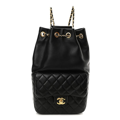 Chanel Lambskin Quilted Small in Seoul Backpack Black 1 of 10