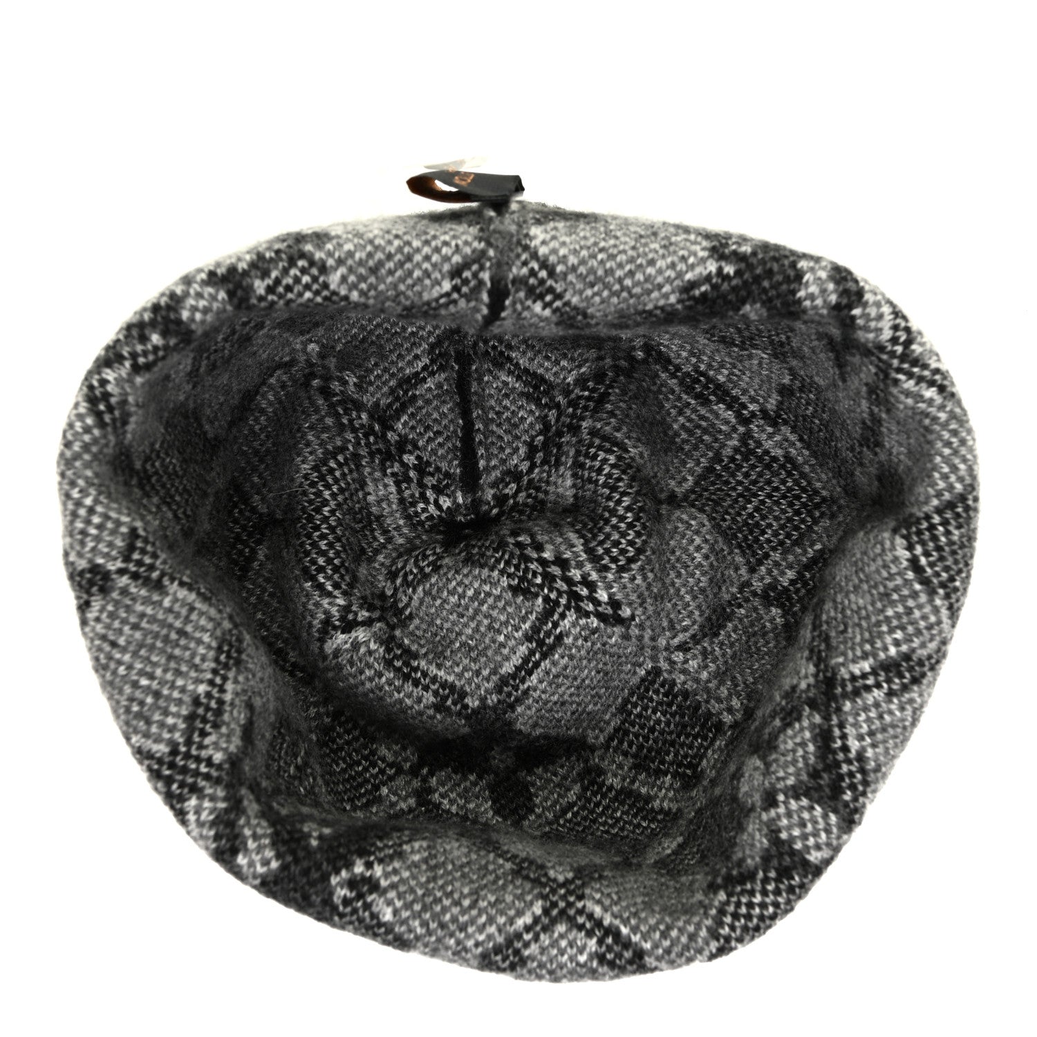 Louis Vuitton Cashmere Bonnet Monogram Mountain Beanie Gris 3 of 4