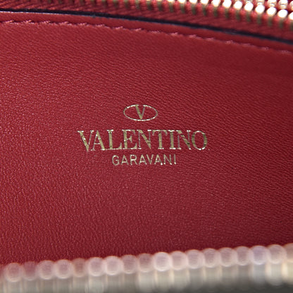 Valentino Garavani Nappa Rockstud Spike Zip Around Wallet Oasis 6 of 7