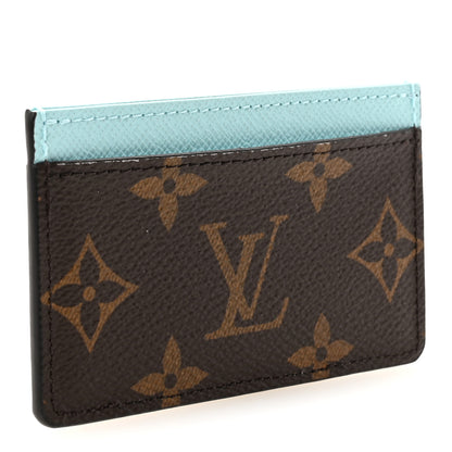 Louis Vuitton Monogram Vivienne Card Holder Animation Blue 3 of 7