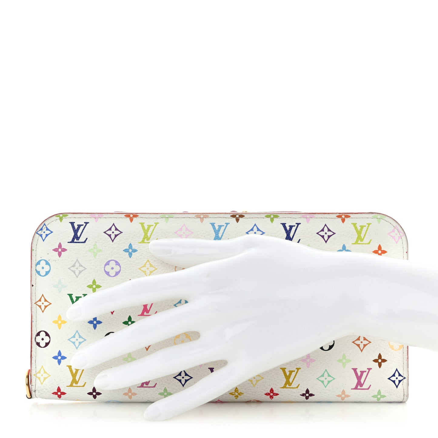 Monogram Multicolor Insolite Wallet White Litchi