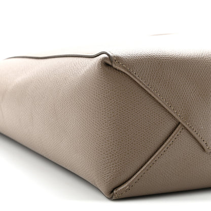 Celine Grained Calfskin Small Vertical Cabas Taupe 8 of 10