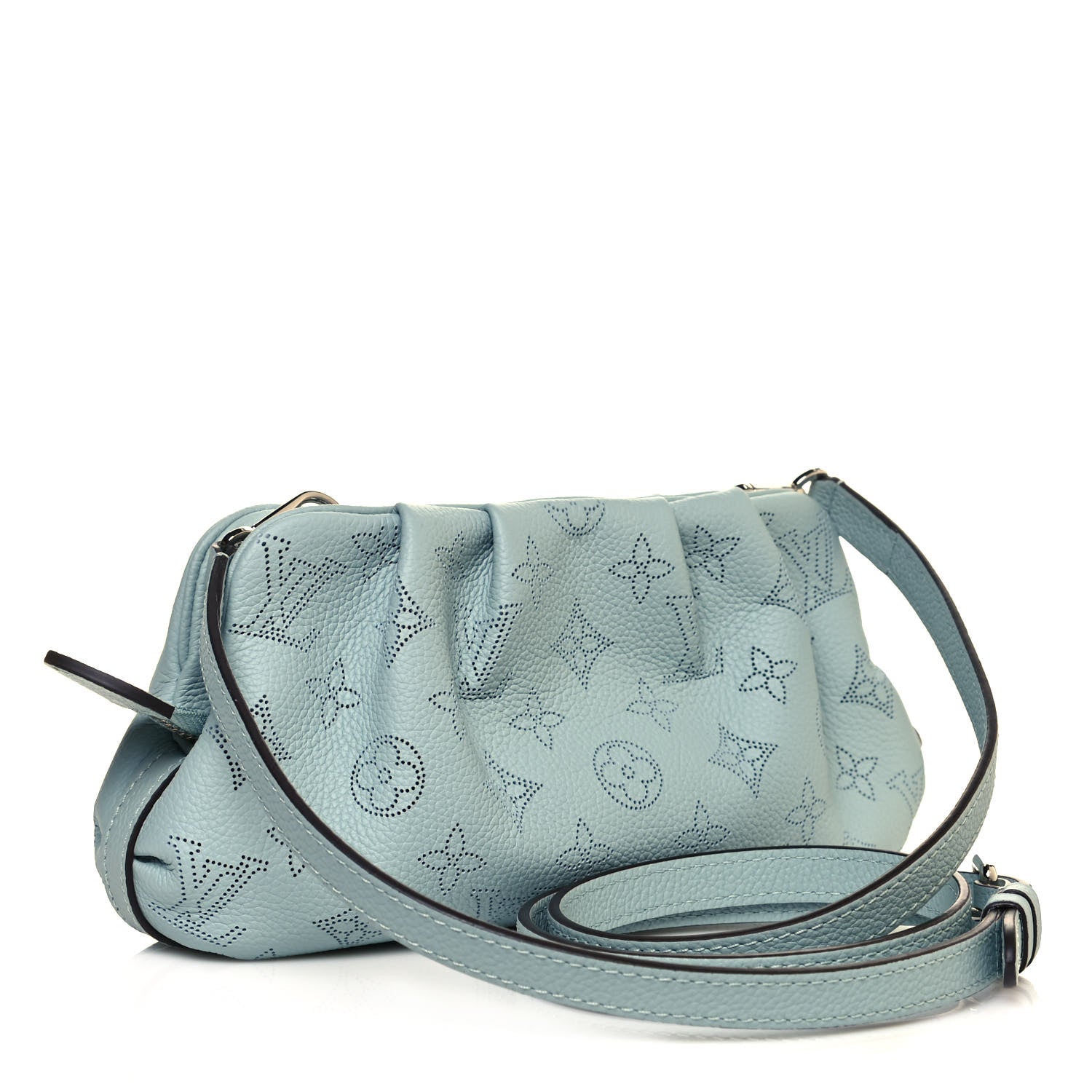 Louis Vuitton Mahina Scala Mini Pouch Vert Lagon 2 of 11