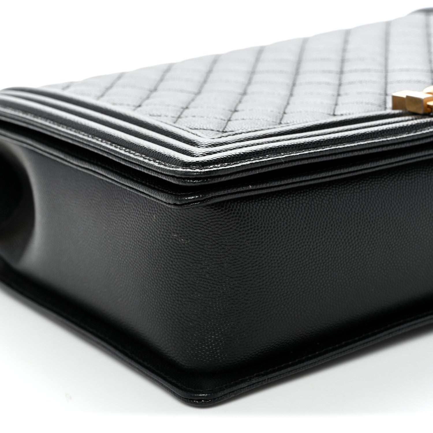 Chanel Caviar Quilted Large Boy Flap Black 9 of 10