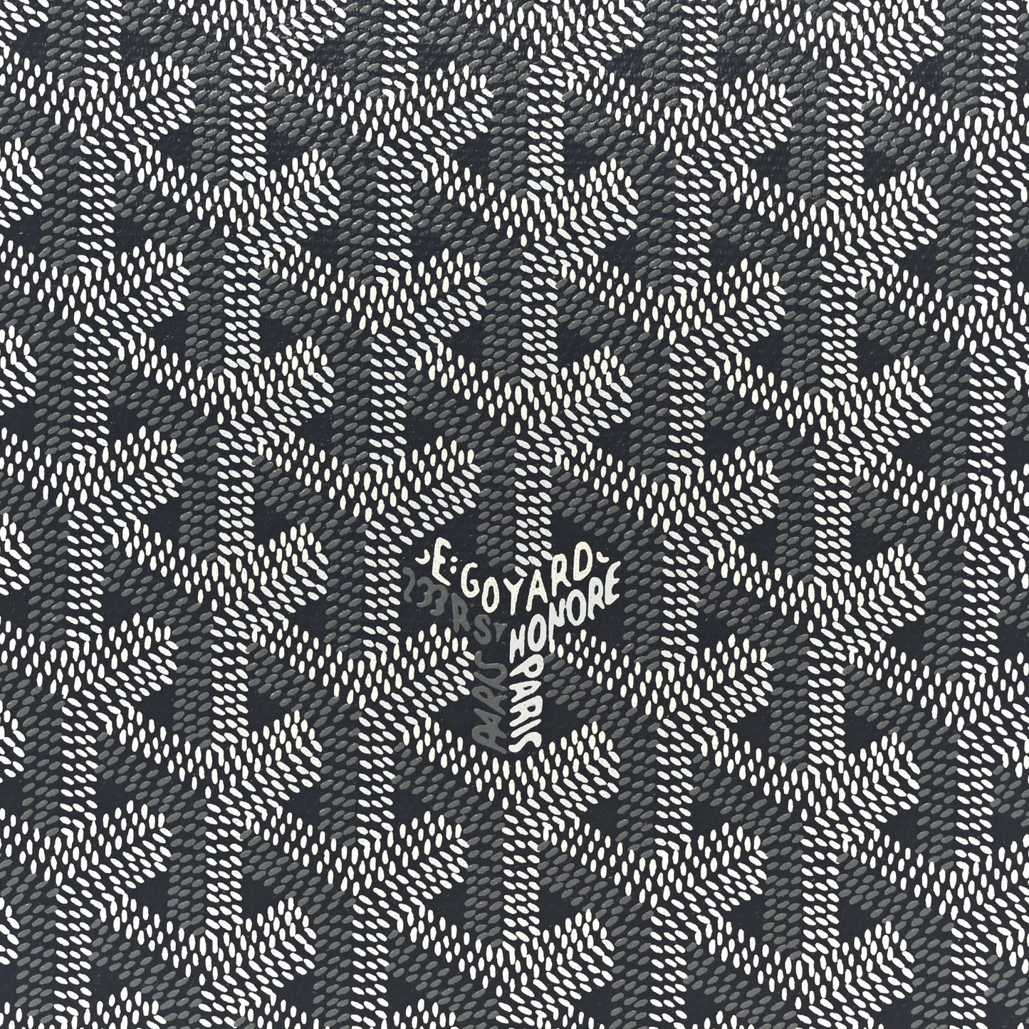 Goyardine Agenda Cover Grey