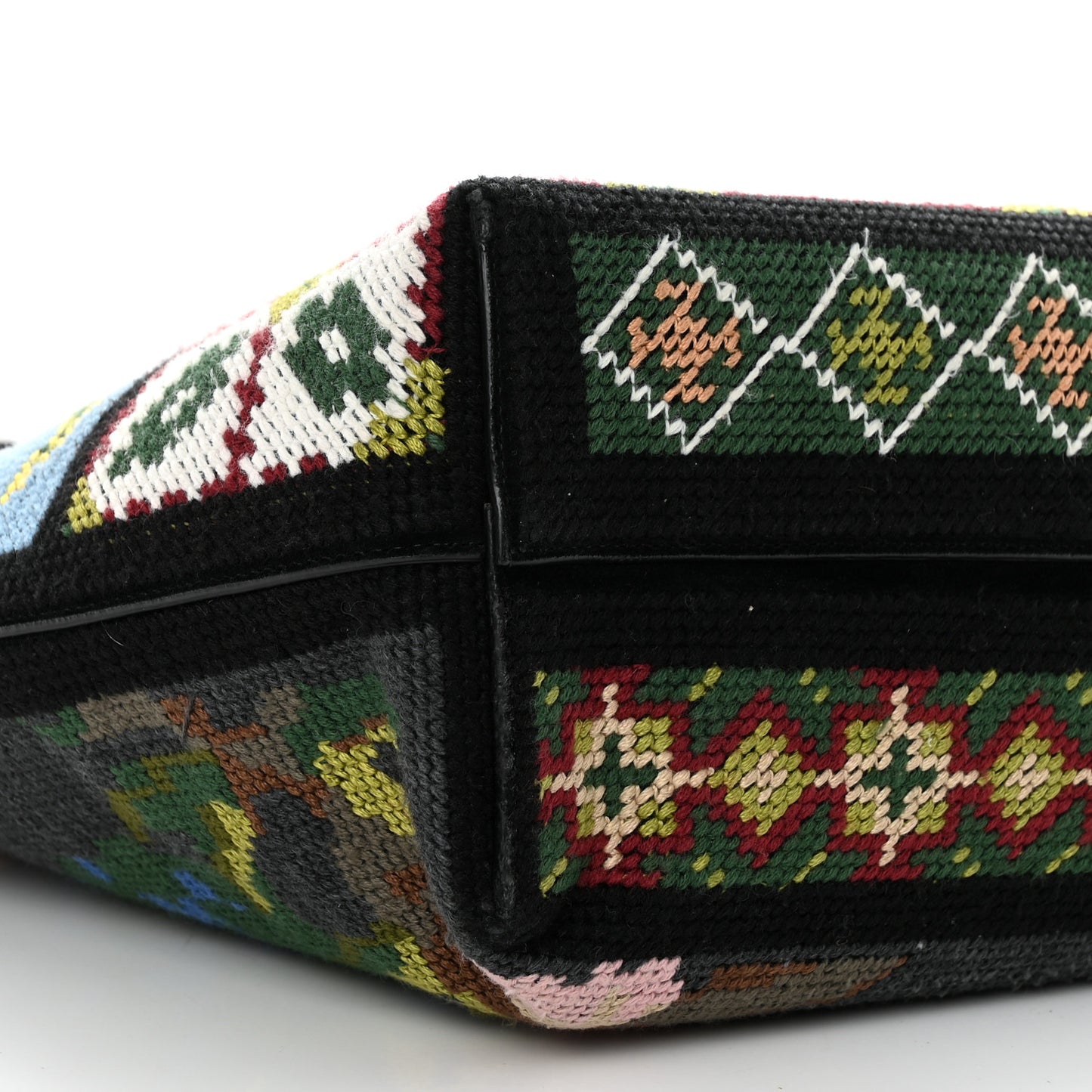 Tapestry Patchwork Small Shopper Tote in Multicolor