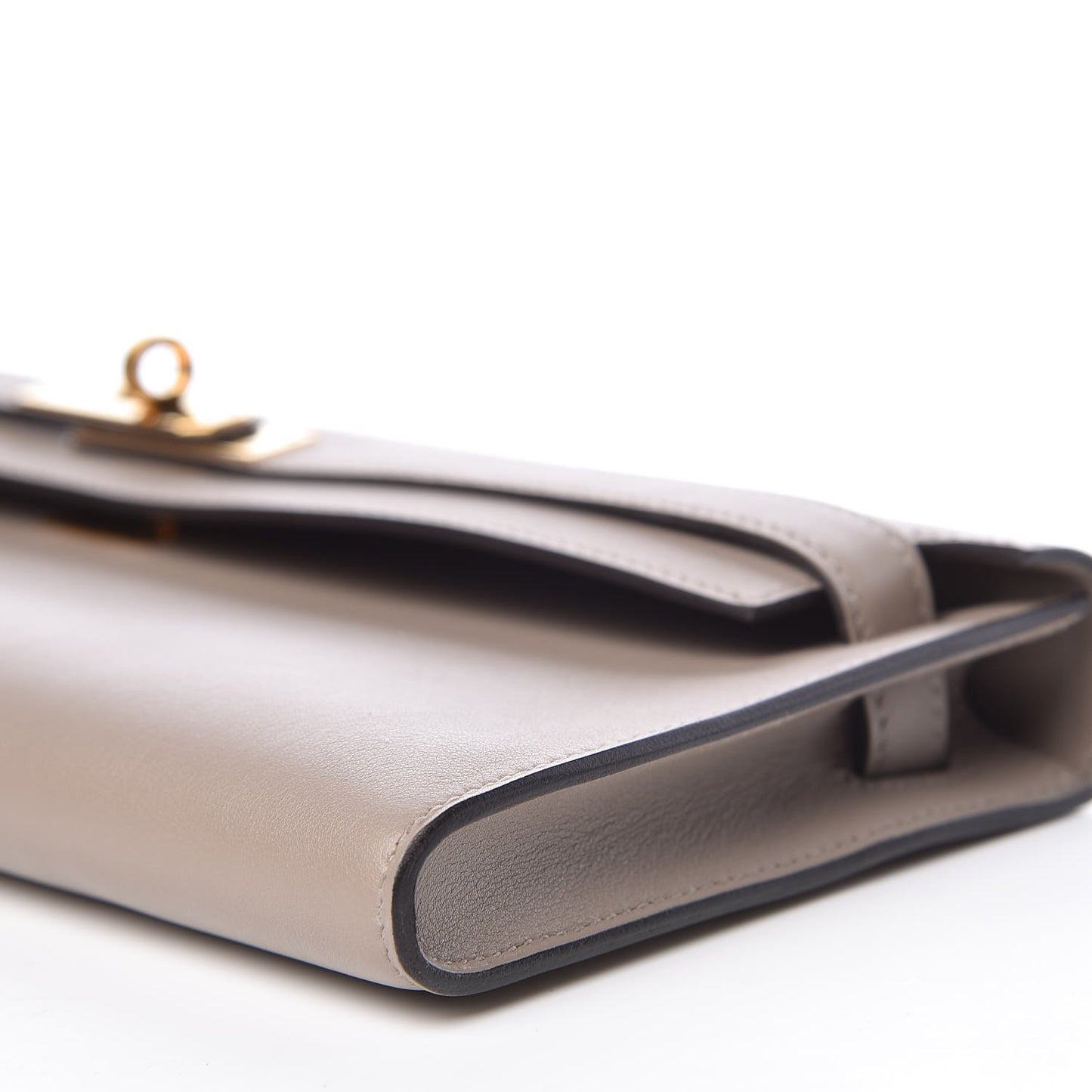 Swift Kelly Cut Clutch Pochette Gris Asphalt