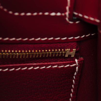 Hermes Box Kelly Sellier 32 Rouge H 21 of 26