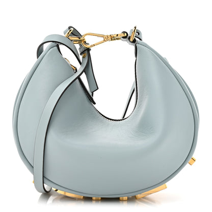 Fendi Vitello Grace Matte Mini Fendigraphy Hobo Bag Anice 1 of 10