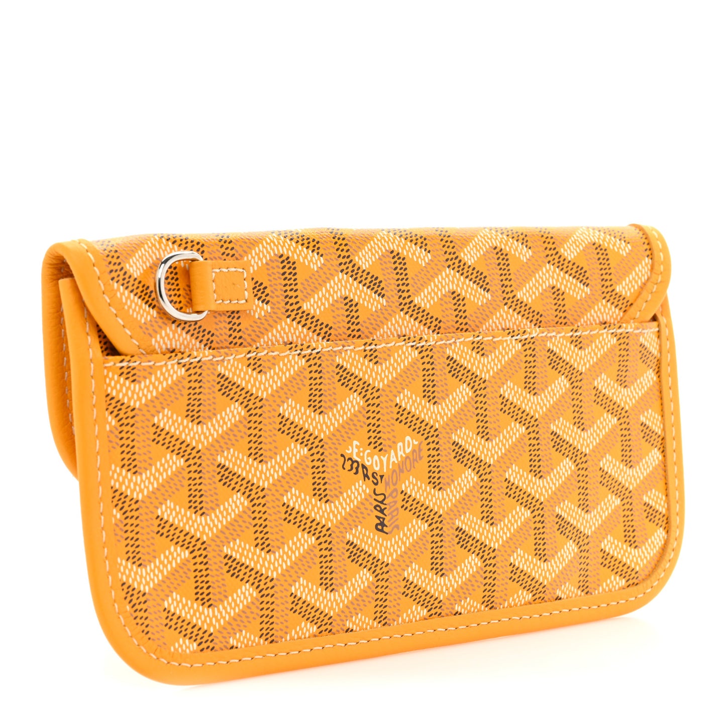 Goyardine Pouch Yellow