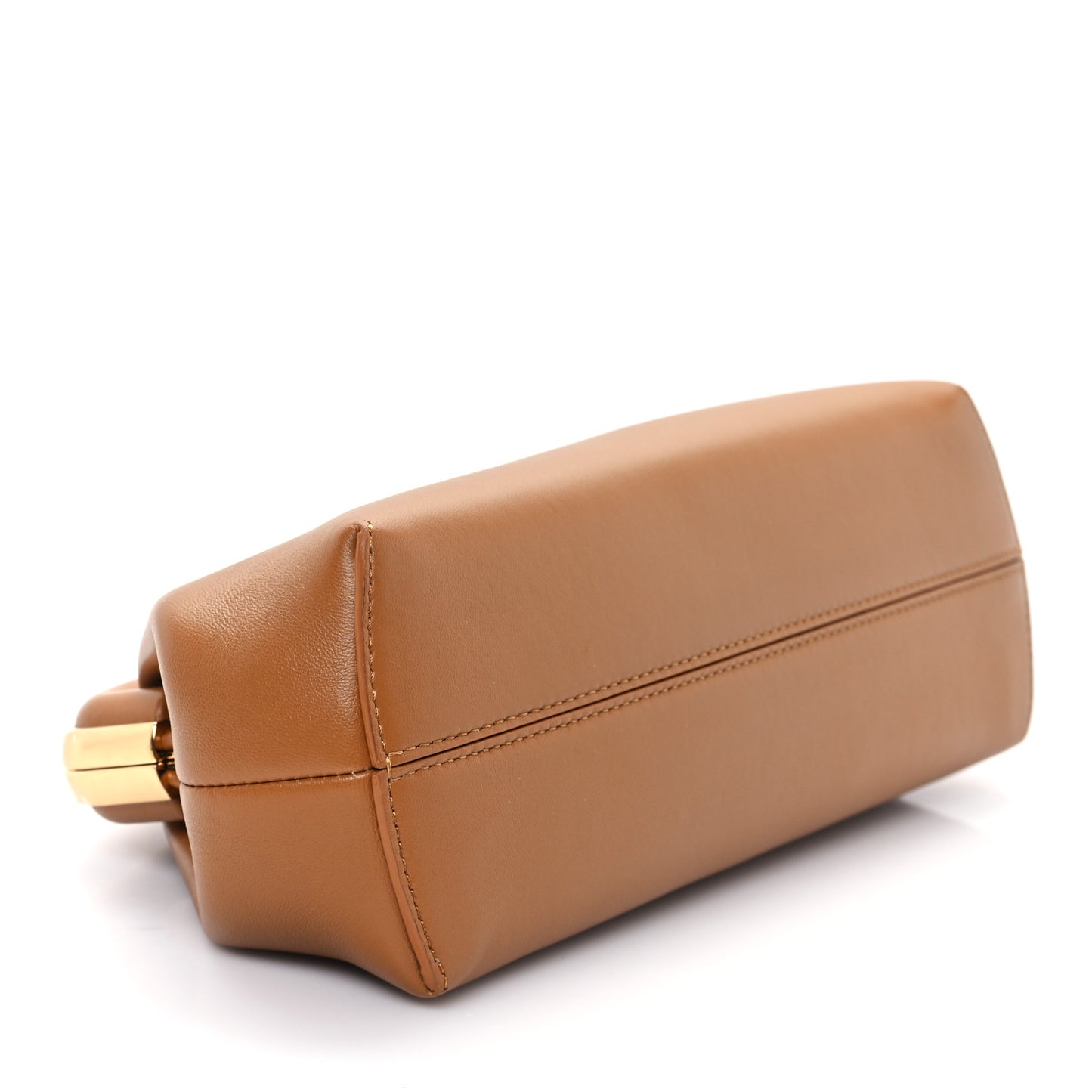 Shiny Nappa Small Fendi First Caramello