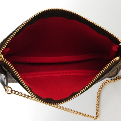 Louis Vuitton Damier Ebene Mini Pochette Accessories 5 of 7