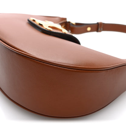 Celine Smooth Calfskin Medium Strap Ava Triomphe Shoulder Bag Tan 8 of 9