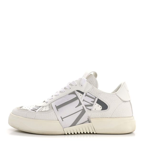 Valentino Garavani Calfskin Womens VL7N Sneakers 39.5 White Ice