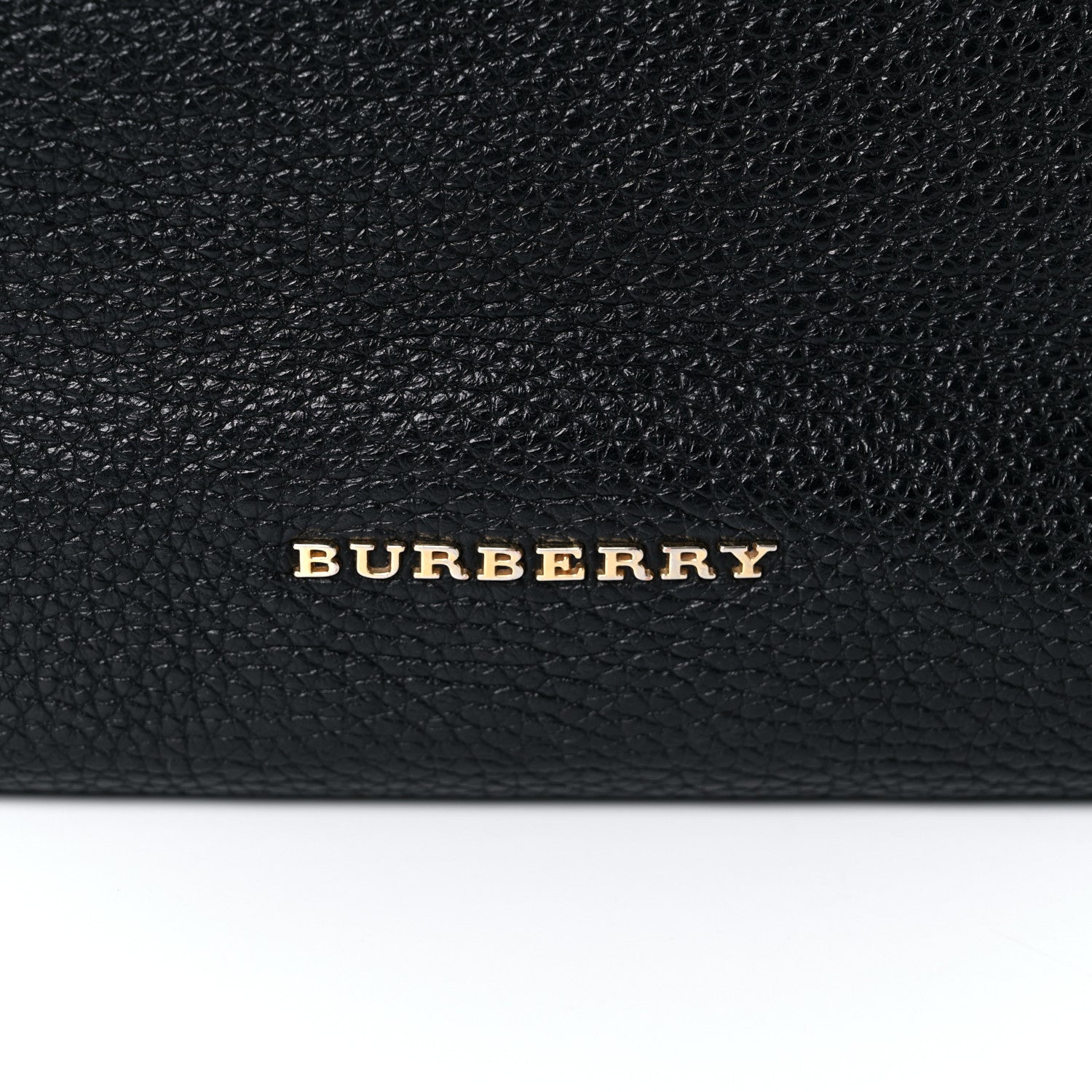 Burberry London Grainy Calfskin Medium Cale Hobo Black 24 of 27