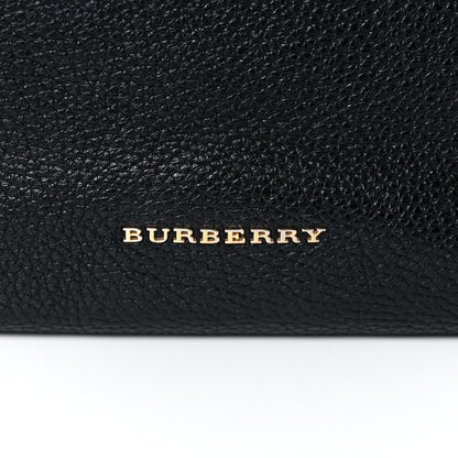 Burberry London Grainy Calfskin Medium Cale Hobo Black 24 of 27