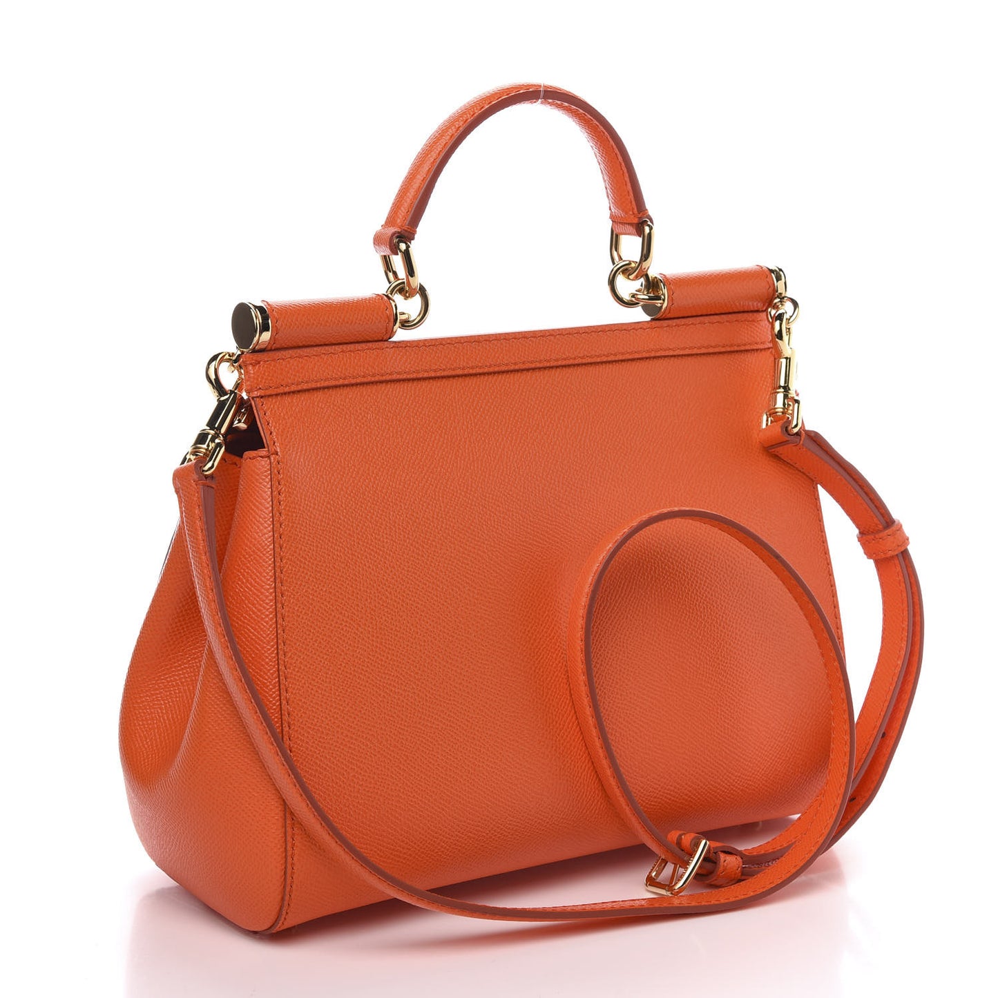 Dauphine Medium Miss Sicily Satchel Mandarino