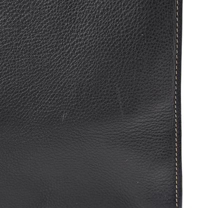 Christian Dior Calfskin Saddle Vertical Shopper Black 18 of 23