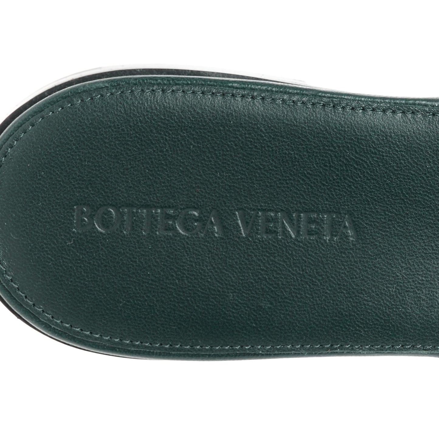 Nappa Maxi Intrecciato Lido Flat Sandals 39 Inkwell
