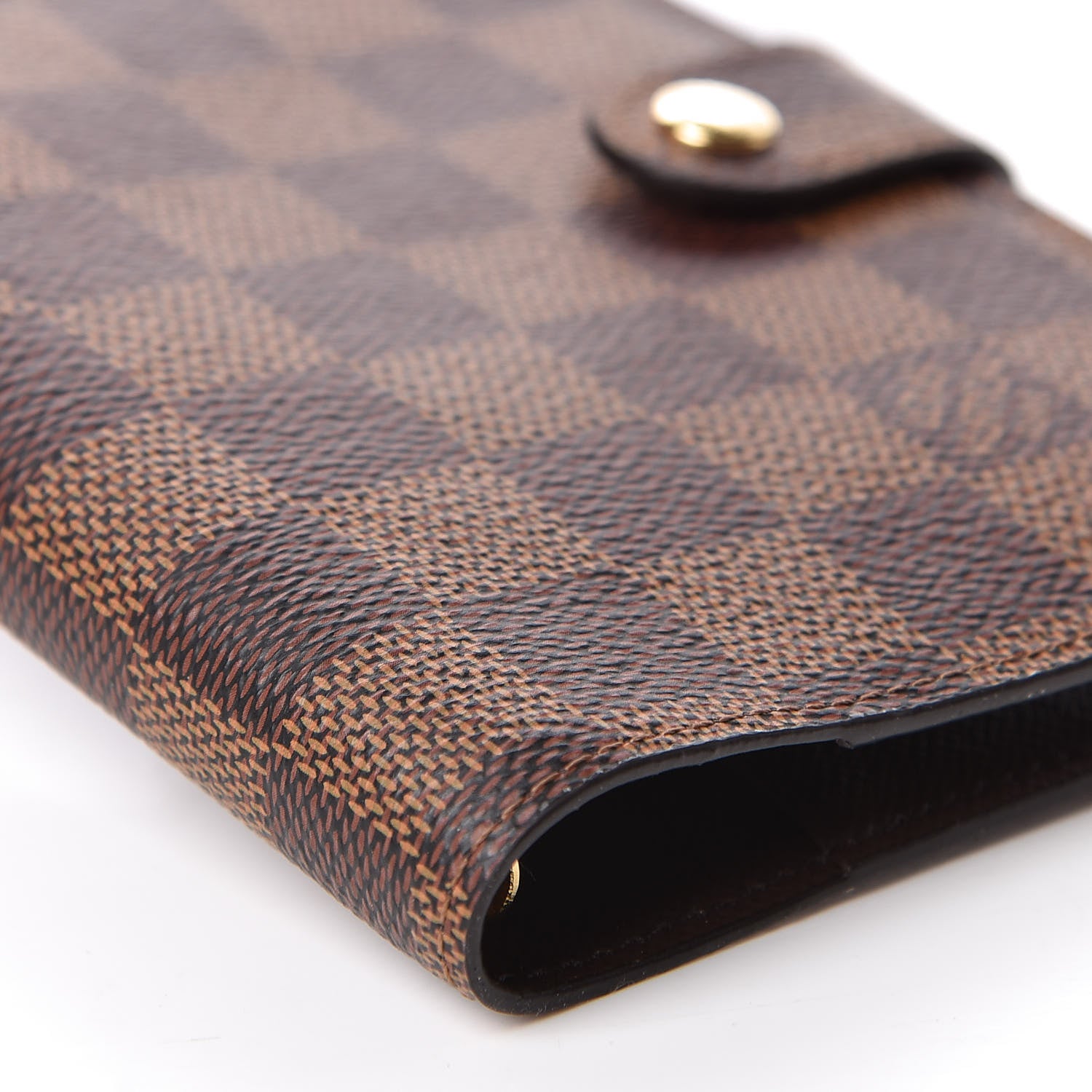 Louis Vuitton Damier Ebene Small Ring Agenda Cover 5 of 9