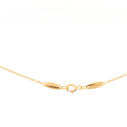 Tiffany 18K Rose Gold Diamond .07ct Elsa Peretti Diamonds by the Yard Pendant Necklace 4 of 4