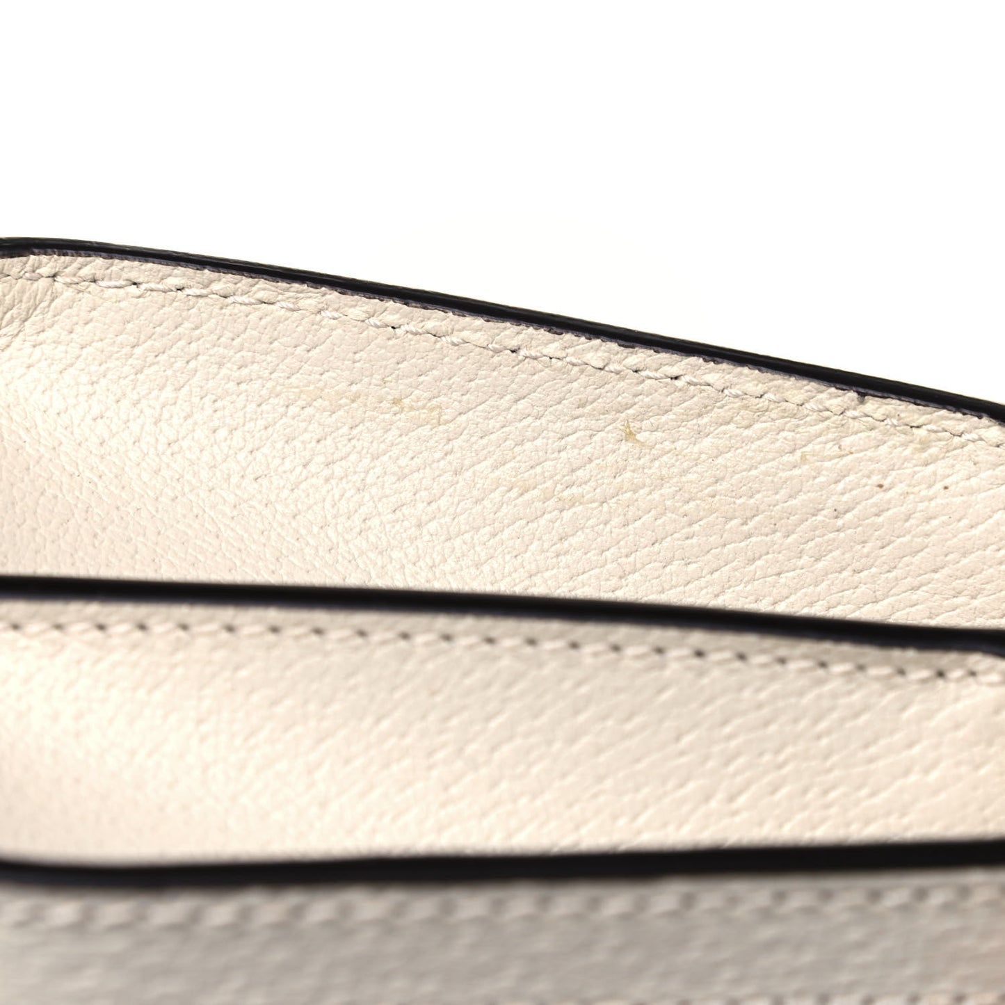 GG Supreme Monogram Flora Web Small Ophidia Chain Shoulder Bag White