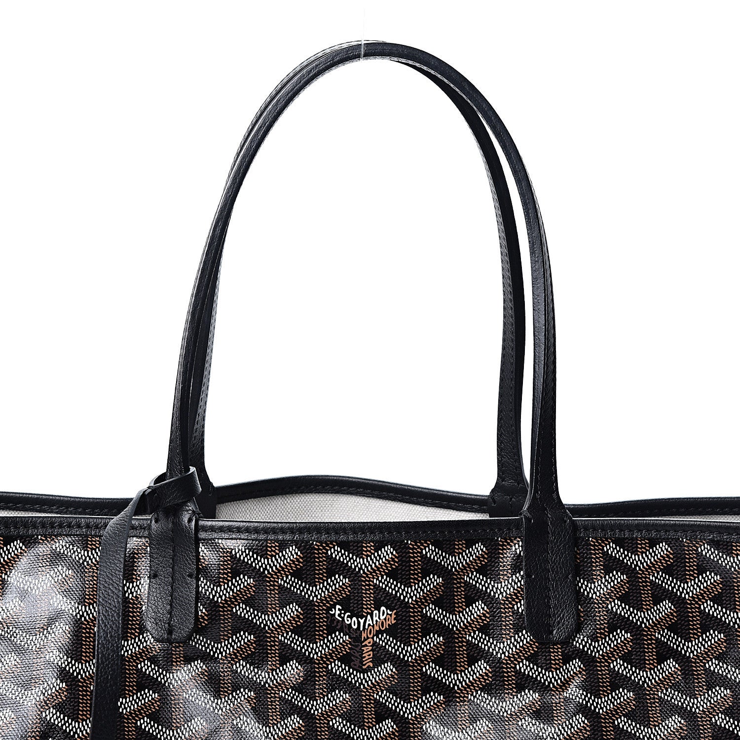 Goyard Goyardine Saint Louis PM Black 5 of 7