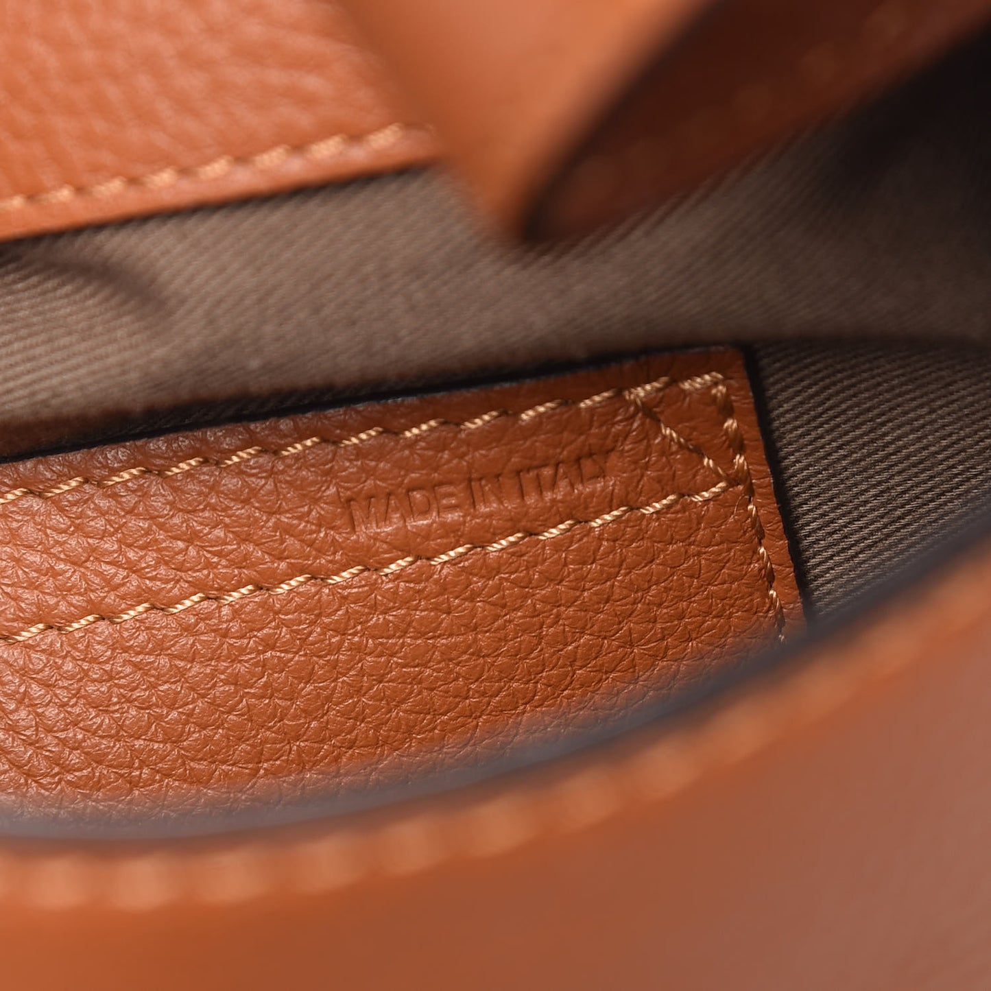 Calfskin Medium Marcie Round Crossbody Bag Tan