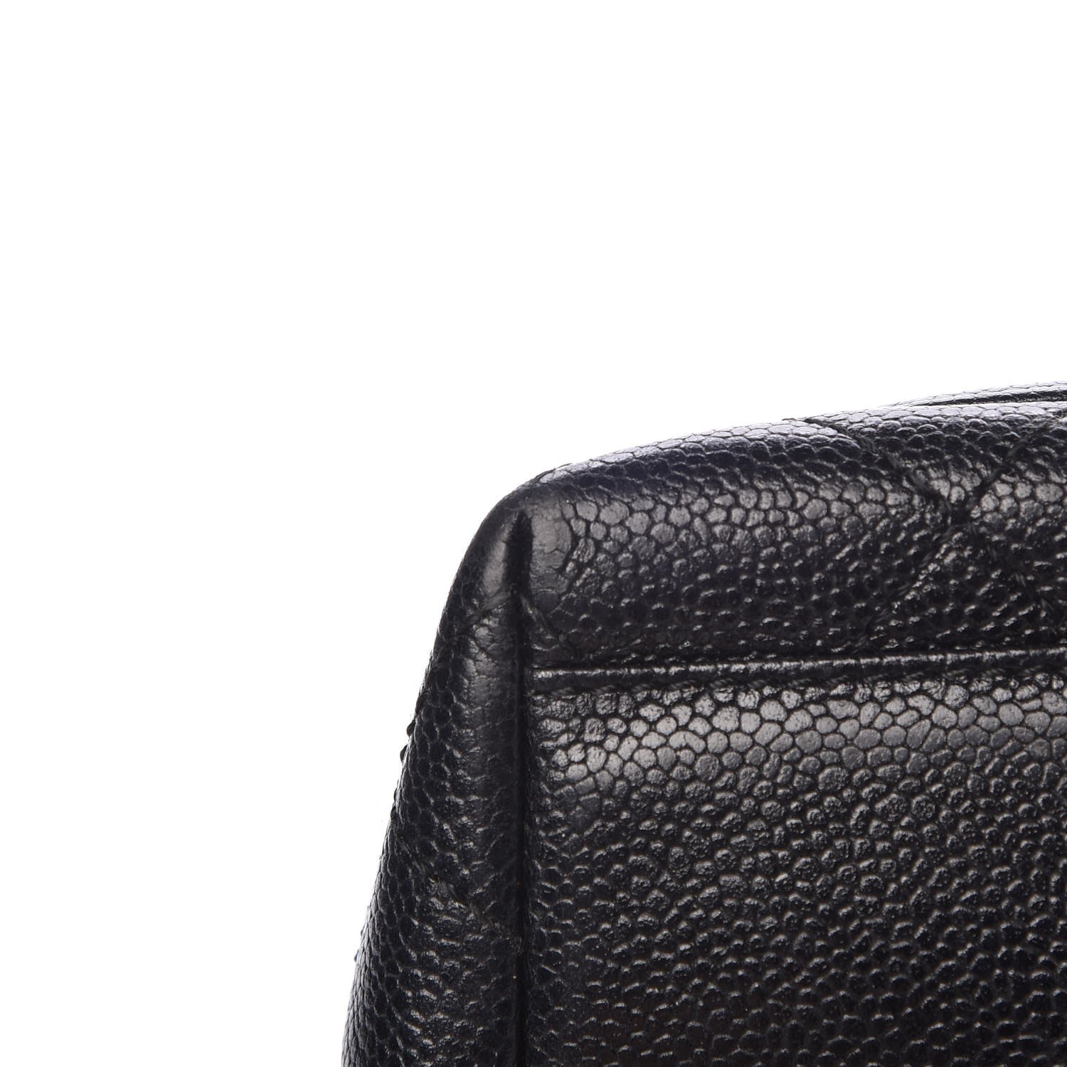 Chanel Caviar Quilted Jumbo Kelly Flap Black 12 of 14