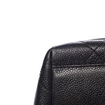 Chanel Caviar Quilted Jumbo Kelly Flap Black 12 of 14