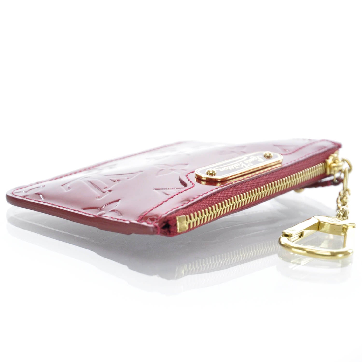 Louis Vuitton Vernis Key Pouch Pomme D'Amour 3 of 6