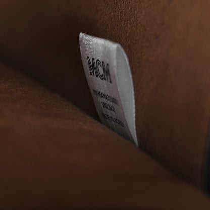 MCM Grained Calfskin Large Milla Hobo Black 8 of 13