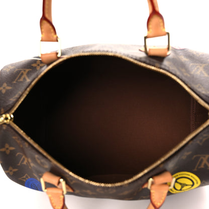 Louis Vuitton Monogram World Tour Speedy Bandouliere 30 5 of 8