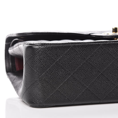 Chanel Caviar Quilted Jumbo Double Flap Black 8 of 9