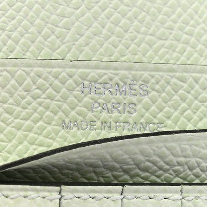 Hermes Epsom Bearn Compact Wallet Vert Fizz 6 of 8