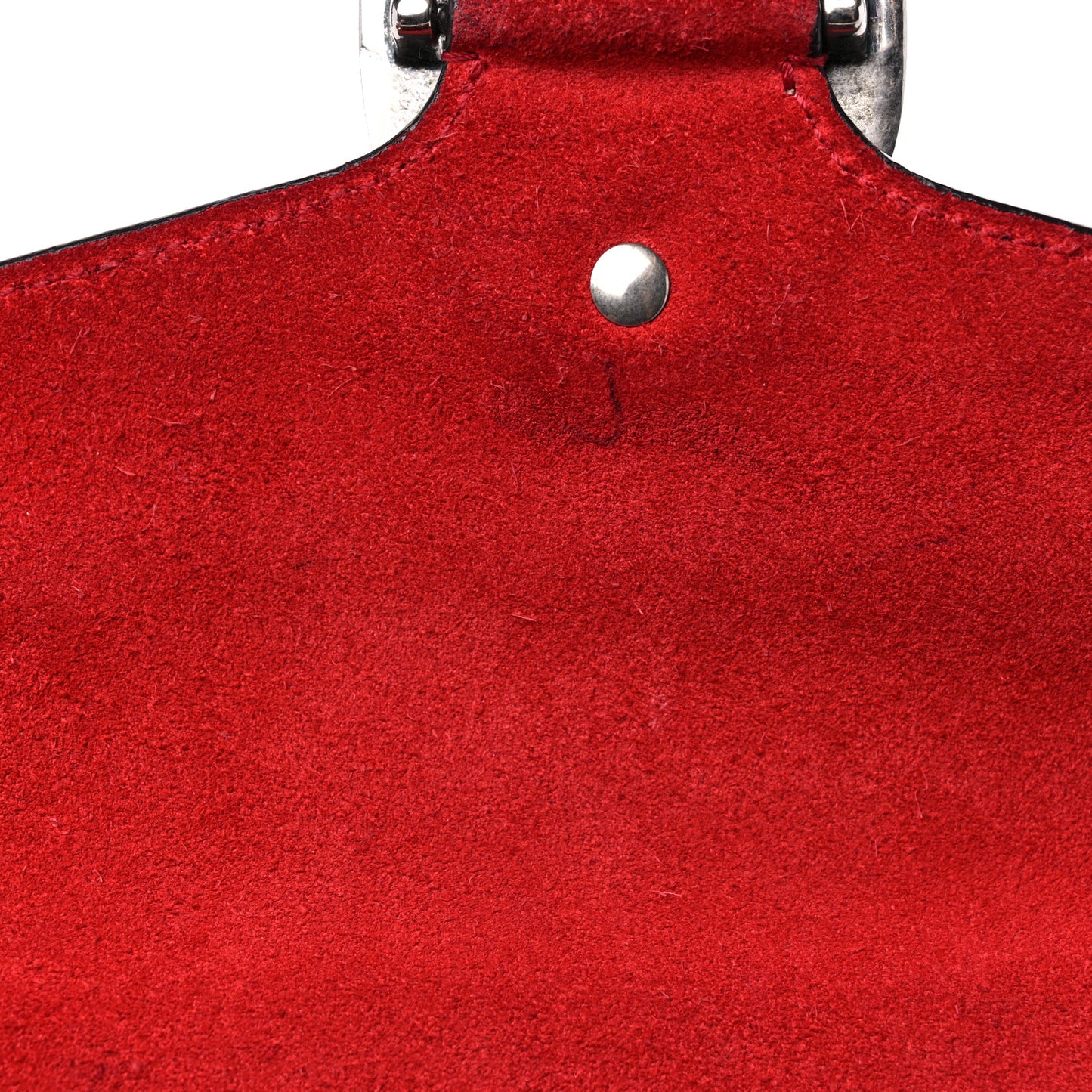 GG Supreme Monogram Suede Mini Dionysus Shoulder Bag Beige Ebony Vulcanic Red