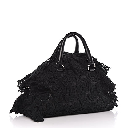 Prada Lace Pizzo S Bowler Black 3 of 12