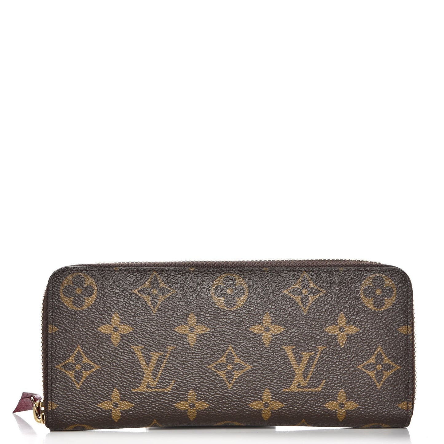 Monogram Clemence Wallet Fuchsia